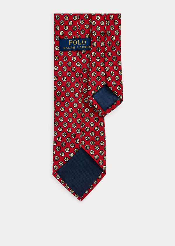 Polo Ralph Lauren Print Silk Narrow Slips Herre Danmark (XPATC7405)